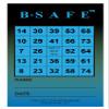 B-Safe Safety Bingo Cards, 6 Vibrant Colors, Fun and Rewarding Employee Safety Program, Inspire Participation with Workplace Safety Bingo Safety Game, Safety Bingo Made in USA, 2" x 3.5", Pack of 600 view 2