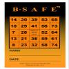 B-Safe Safety Bingo Cards, 6 Vibrant Colors, Fun and Rewarding Employee Safety Program, Inspire Participation with Workplace Safety Bingo Safety Game, Safety Bingo Made in USA, 2" x 3.5", Pack of 600 view 4
