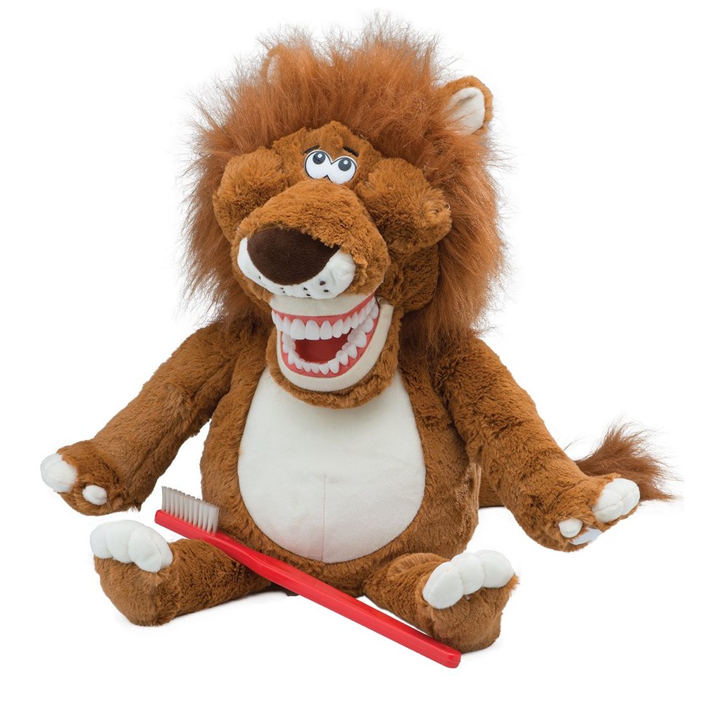 SmileMakers Leo The Lion Dental Puppet - Children's Dental Education Products