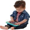 Fisher-Price Toddler Learning Toy Laugh & Learn Smart Stages Tablet with Lights & Music for Early Pretend Play, Blue, for Infants Ages 1+ Years view 4