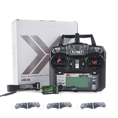 Crazepony Flysky FS-i6X 2.4GHz 10CH Upgrade Flysky i6 AFHDS 2A RC Transmitter TX with iA6B Receiver