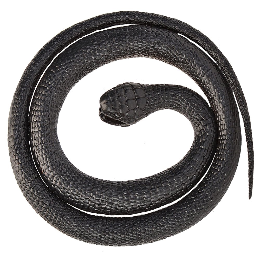 Wild Republic Black Mamba, Rubber Snake Toy, Gifts for Kids, Educational Toys, 39 Inches