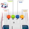 Liberty Imports Ambulance Toy Car with LED Lights & Siren Sound Effects - Friction Powered Wheels Plastic Rescue Vehicle Toy for Kids & Toddlers view 4
