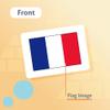 CARDDIA | Collection of Country Flags Educational Flashcards | 242 Flags with Country Names, Territory Shapes, Capitals & Continents | Durable & Portable | Perfect for Geography Gifts view 2