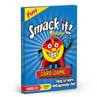 Arizona GameCo Smack it!, a Family Card Game for Kids  Fun and Easy to Learn  Perfect Stocking Stuffer for Kids or Gift Idea  Boy or Girl Ages 6-12