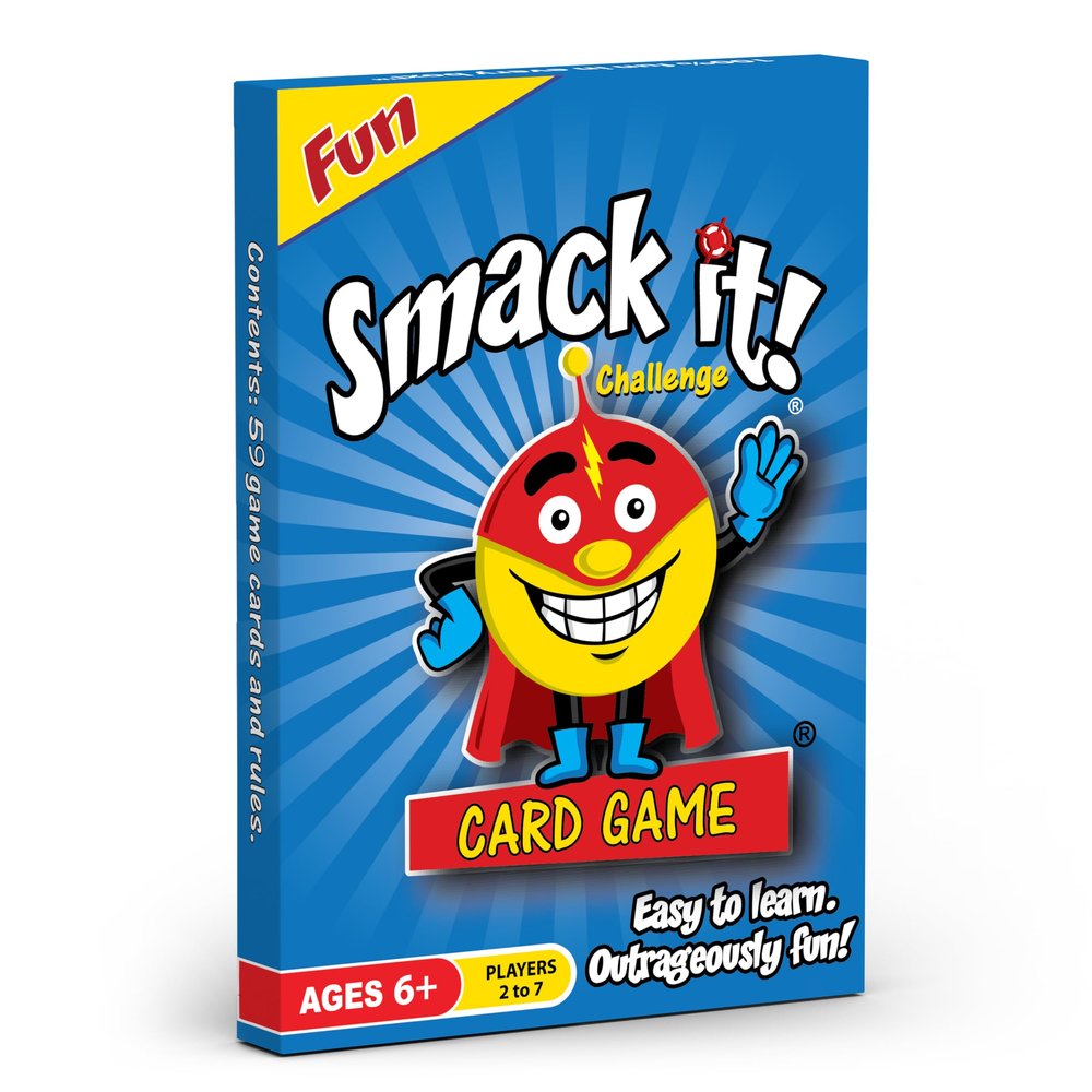 Arizona GameCo Smack it!, a Family Card Game for Kids Fun and Easy to Learn Perfect Stocking Stuffer for Kids or Gift Idea Boy or Girl Ages 6-12