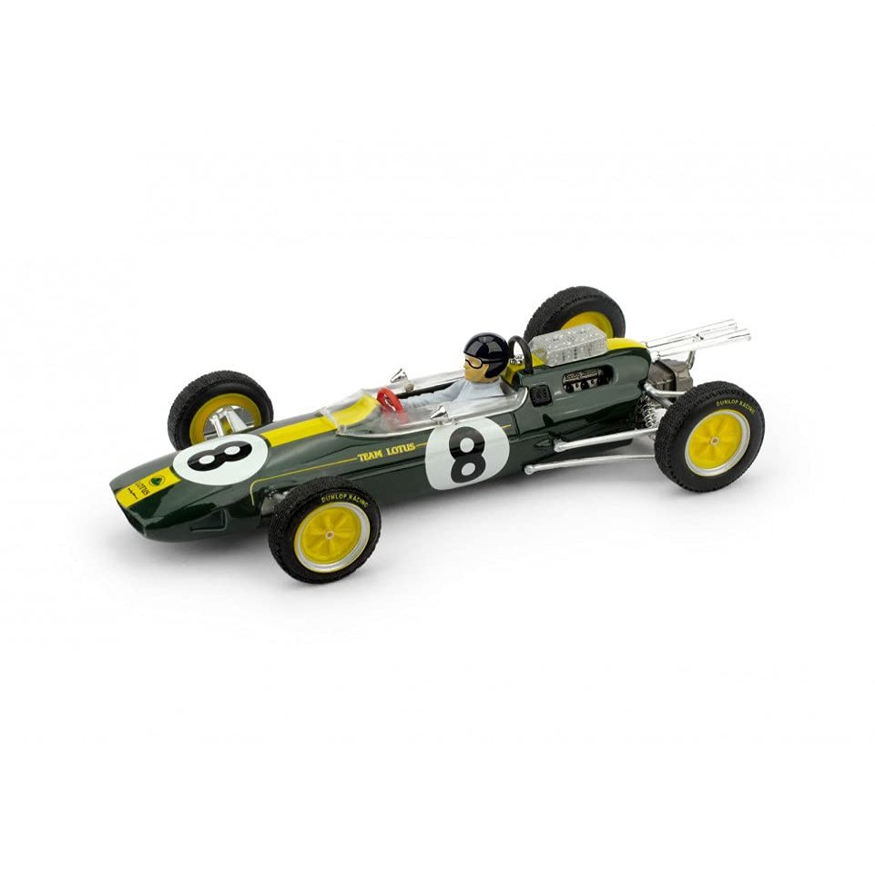 Lotus 25, No.8, Formula 1, GP Italy, 1963, Model Car,, Brumm 1:43