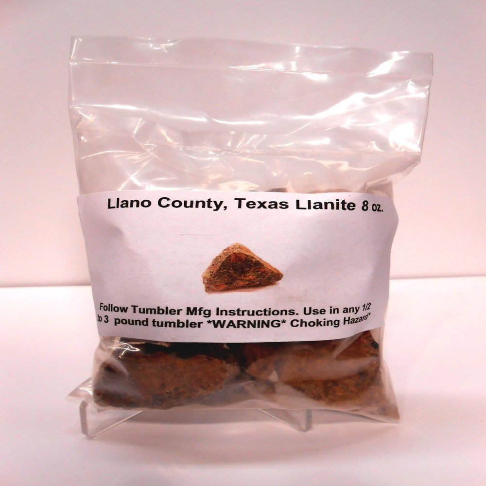 ROCK Llanite Tumbler Rough Specimens Llano County, Texas 8 oz.