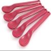 Small Maroon Spoon Feeding Therapy Spoons, 5-Pack view 1