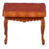 1:12 Scale Walnut Victorian Coffee Table #D6840 view 1