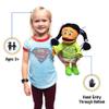 14" Cristo Te AMA, Hispanic Girl, Christian Ministry Hand Puppet view 2