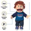 14" God Answers Prayers, Peach Boy, Christian Ministry Hand Puppet view 3