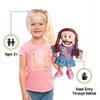 14" God is Love, Peach Girl, Christian Ministry Hand Puppet view 2