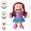 14" God is Love, Peach Girl, Christian Ministry Hand Puppet view 3
