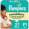 Pampers Baby Diapers - Swaddlers - Size P1, 27 Count, Ultra Absorbent Disposable Preemie Diaper view 1