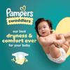 Pampers Baby Diapers - Swaddlers - Size P1, 27 Count, Ultra Absorbent Disposable Preemie Diaper view 3