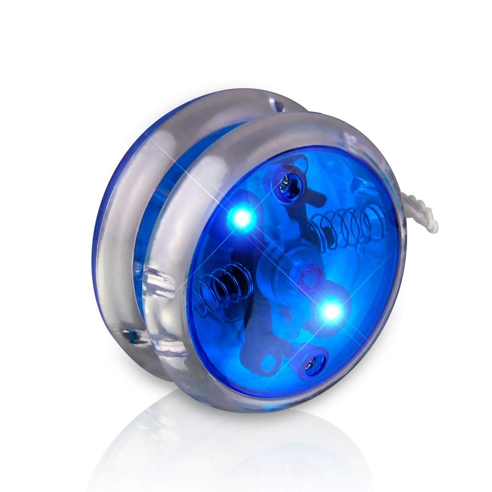 FlashingBlinkyLights Blue Light Up LED Yo Yo
