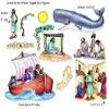 Jonah and the Whale Toggle Size Felt Figures for Flannel Board Bible Stories-precut view 2