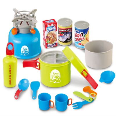 Berry Toys Little Explorer Camping Cooker Play Set (15-Piece)