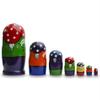 BestPysanky Set of 7 Gnomes Wooden Nesting Dolls 8 Inches view 2