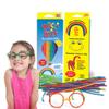 Wikki Stix Rainbow Pak Arts & Crafts, Kids Travel Essential, Pack of 24 in Rainbow Colors, Ages 3 & Up view 1