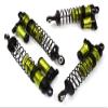 Machined XSR9 Piggyback Shock Set(4) for Traxxas 1/10 Stampede 4X4 & Rustler 4X4 view 1
