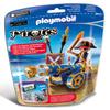 Playmobil Blue Interactive Cannon with Pirate Building Kit view 1