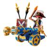 Playmobil Blue Interactive Cannon with Pirate Building Kit view 3