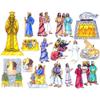 Daniel & The Lion's Den Toggle Size Felt Figures for Bible Flannel Board Stories- Precut + Lesson Guide/Activity Page & Story of Shadrach Meshach Abendego view 1