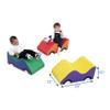 Children's Factory Wide Infant Toddler Soft Cars, Rainbow view 2