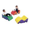 Children's Factory Wide Infant Toddler Soft Cars, Rainbow view 3