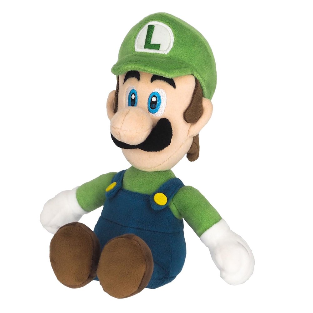 Sanei Super Mario All Star Collection 10" Luigi Plush, Small