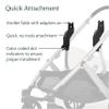 UPPAbaby Upper Adapter for Vista, Vista V2, and Vista V3 Strollers/ Compatible with Bassinet, Toddler Seat, Aria, Mesa V2, or Mesa Max Infant Car Seats / Quick + Secure Attachment / 1 Set view 4