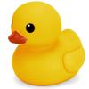 XL Jumbo Large Rubber Duck Bath Toy - No Hole Giant Duck, Waterproof Big Duckie Baby Shower Water Toy Without Hole for Kids Home, Decor, Party Gift 8-Inches (Yellow) view 1