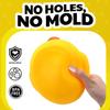 XL Jumbo Large Rubber Duck Bath Toy - No Hole Giant Duck, Waterproof Big Duckie Baby Shower Water Toy Without Hole for Kids Home, Decor, Party Gift 8-Inches (Yellow) view 2