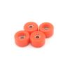 iSaddle Professional Maple Complete Wooden Fingerboard with Nuts Trucks Tool Kit - Basic Bearing Wheels (Red Wheels) view 2