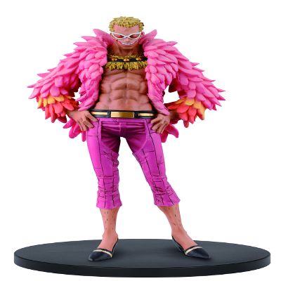 Banpresto One Piece 6.7-Inch 15th Anniversary Edition Donquixote Doflamingo DXF Figure, The Grandline Men Volume 8