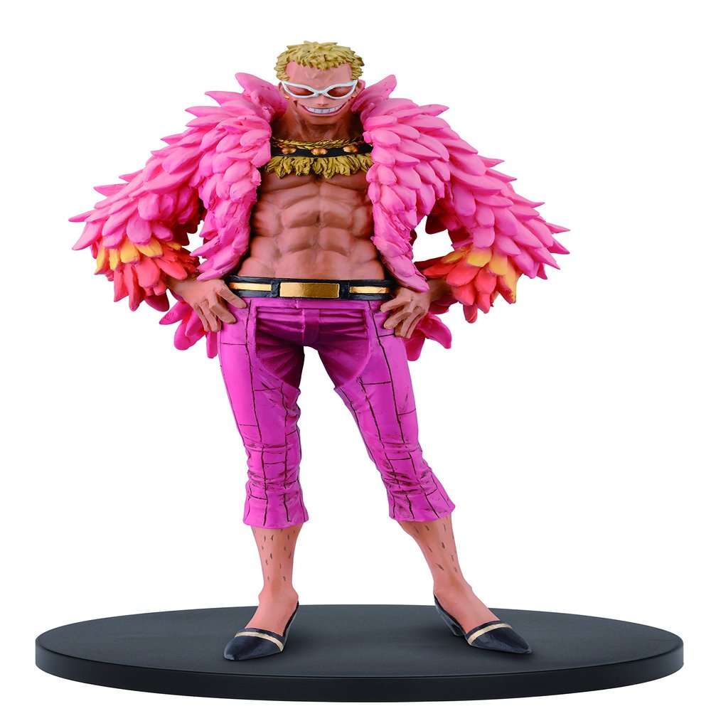 Banpresto One Piece 6.7-Inch 15th Anniversary Edition Donquixote Doflamingo DXF Figure, The Grandline Men Volume 8