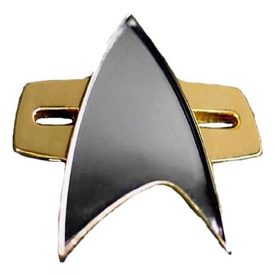 Star Trek Voyager Ds9 Communicator Replica Uniform Pin Gold