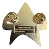 Star Trek Voyager Ds9 Communicator Replica Uniform Pin Gold view 2