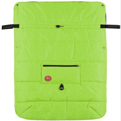 Blue Banana Stroller Blanket - Green