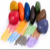 Crayon Rocks, Crayons in a Rock Shape, 8 Count, Tripod Grip Made For Handwriting Development in Kids and Toddlers, Fun & Educational, Creative Activity, Comes With a Muslin Bag - 8 Colors view 3