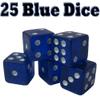 25 Translucent Color 16mm Casino Dice - Choose Color! view 2