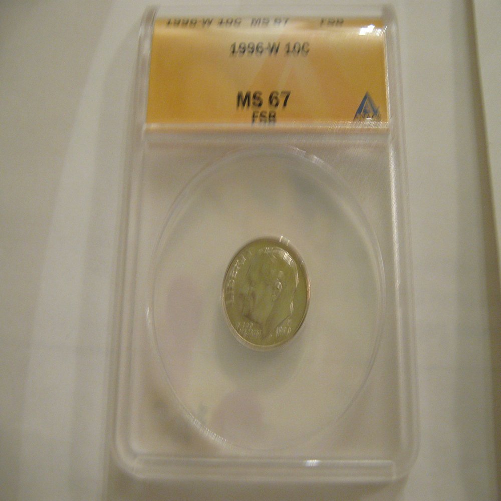 1996-W , Roosevelt Dime , MS 67 , FSB