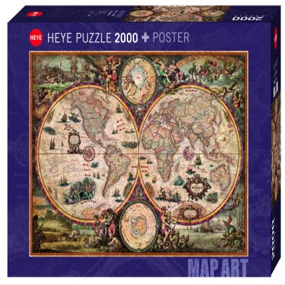 Heye Vintage World Puzzles (2000-Piece), 68 x 98 x 0.3 centimetres