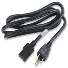 VOLEX 17602 Power Cord NEMA5-15P/IEC, 79IN, 13A, BLK