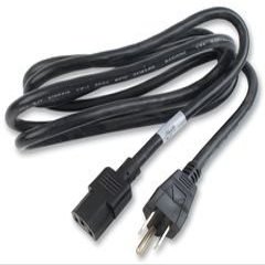 VOLEX 17602 Power Cord NEMA5-15P/IEC, 79IN, 13A, BLK