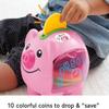 Fisher-Price Baby & Toddler Toy Laugh & Learn Smart Stages Piggy Bank with Educational Songs & Phrases for Infants Ages 6+ Months (Amazon Exclusive) view 4
