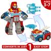 Transformers Playskool Heroes Rescue Bots Energize Heatwave The Fire Bot Converting Toy Robot Action Figure, Toys For Kids Ages 3 And Up (Amazon Exclusive) view 3