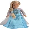 Sweet Dolly Doll Clothes Princess Dress Queen Costumes for 18 Inch Doll view 2